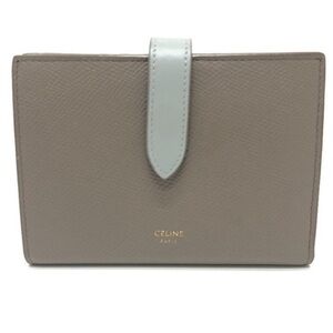 Céline Taupe and Gray Wallet EUC STUNNING